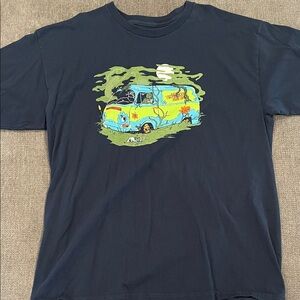 Scooby Doo where are you? Like really? Dark blue 100% cotton tee.